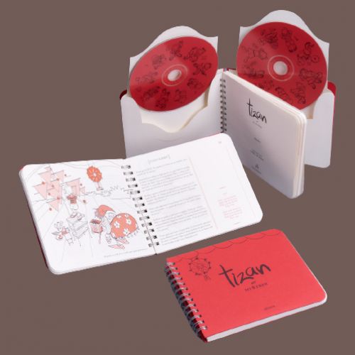 Tizan ar 8 frer ( CD/Book)